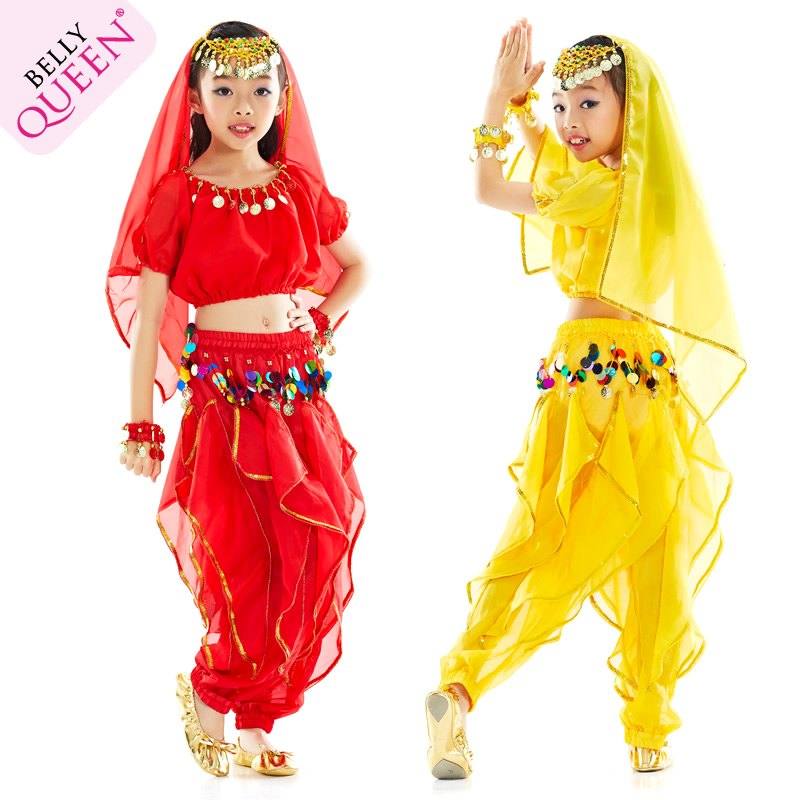 Dancewear Polyester Belly Dance Costumes For Children Dancewear Polyester Belly Dance Costumes For Children